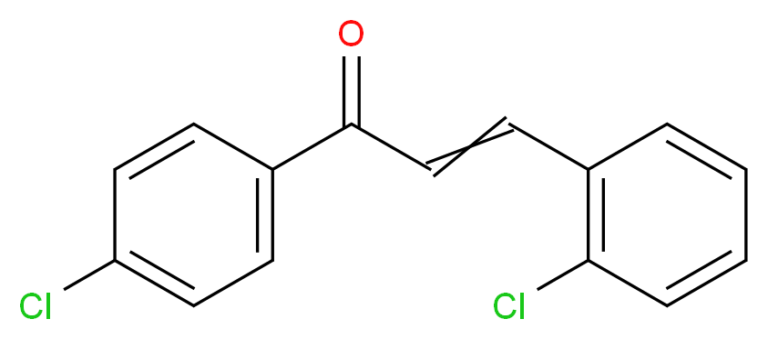 2,4'-Dichlorochalcone_分子结构_CAS_19672-60-7)