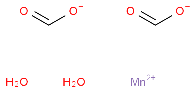 manganese(2+) ion diformate dihydrate_分子结构_CAS_4247-36-3