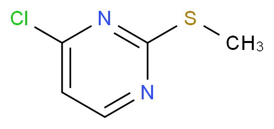 4-氯-2-甲硫基嘧啶_分子结构_CAS_49844-90-8)