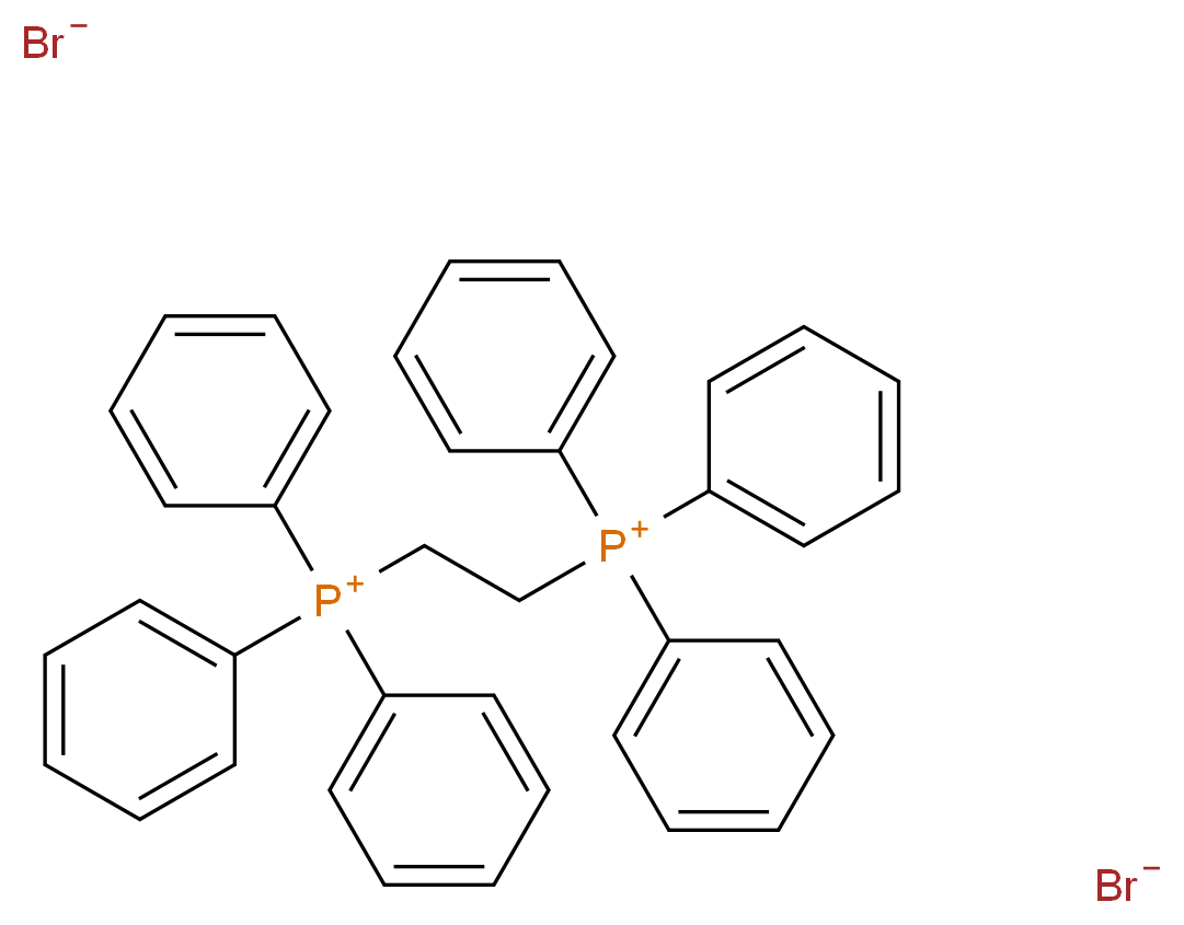 Ethane-1,2-diylbis(triphenylphosphonium) bromide_分子结构_CAS_1519-45-5)