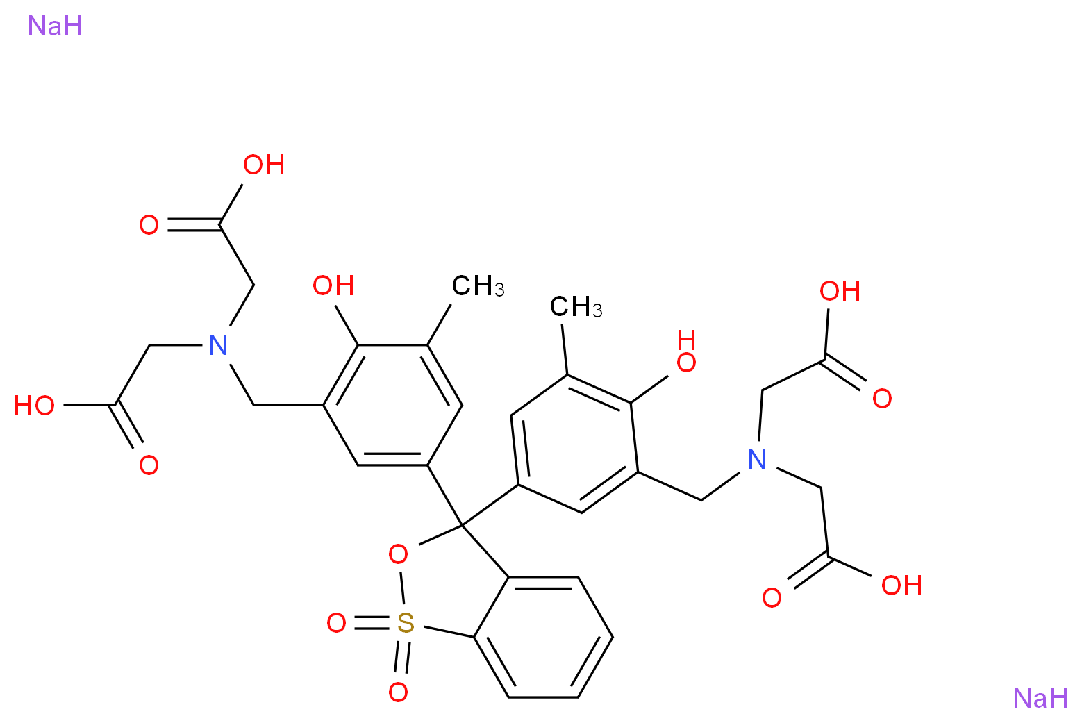 1611-35-4(freeacid) 分子结构