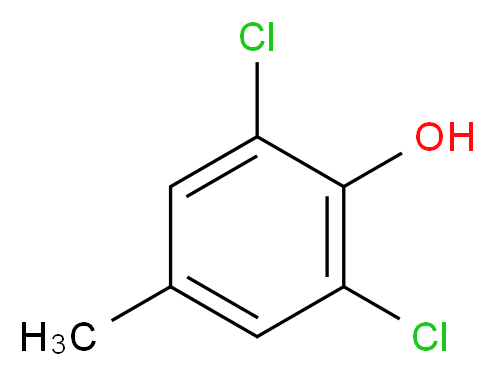 2,6-Dichloro-4-methylphenol_分子结构_CAS_2432-12-4)