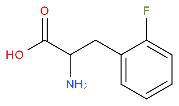 2-Fluoro-DL-phenylalanine 98%_分子结构_CAS_2629-55-2)