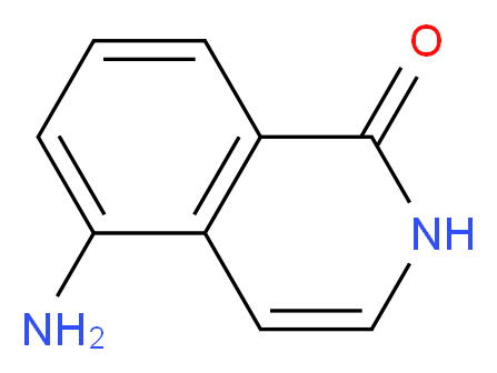5-Amino-2H-isoquinoin-1-one_分子结构_CAS_93117-08-9)