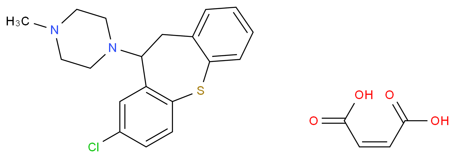 Octoclothepin maleate salt_分子结构_CAS_4789-68-8)