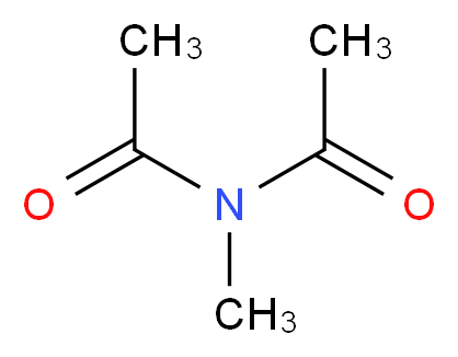 N-acetyl-N-methylacetamide_分子结构_CAS_1113-68-4