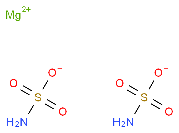 magnesium(2+) ion disulfamate_分子结构_CAS_23221-99-0