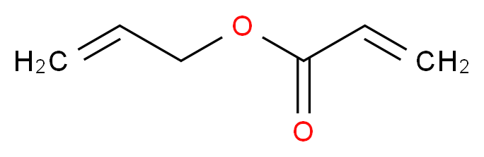 丙烯酸烯丙酯_分子结构_CAS_999-55-3)