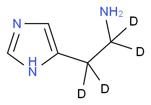 Histamine-α,α,β,β-d4 Dihydrochloride_分子结构_CAS_344299-48-5)