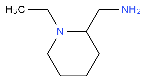 1-(1-ethylpiperidin-2-yl)methanamine_分子结构_CAS_37782-46-0)