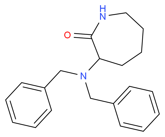3-(DibenzylaMino)azepan-2-one_分子结构_CAS_83783-77-1)