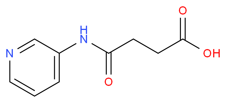 4-Oxo-4-(pyrid-3-ylamino)butyric acid 97%_分子结构_CAS_)
