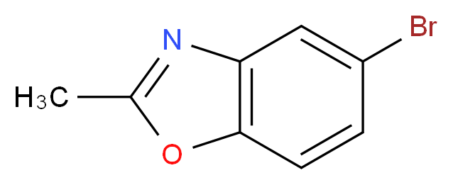 5-bromo-2-methyl-1,3-benzoxazole_分子结构_CAS_5676-56-2