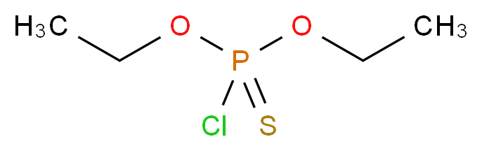 diethyl chloro(sulfanylidene)phosphonite_分子结构_CAS_2524-04-1