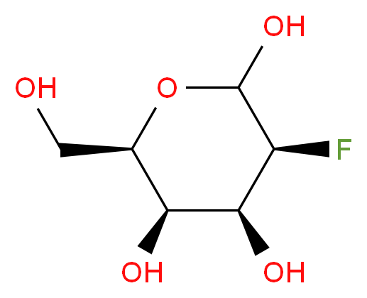 2-Deoxy-2-fluoro-D-galactose_分子结构_CAS_51146-53-3)