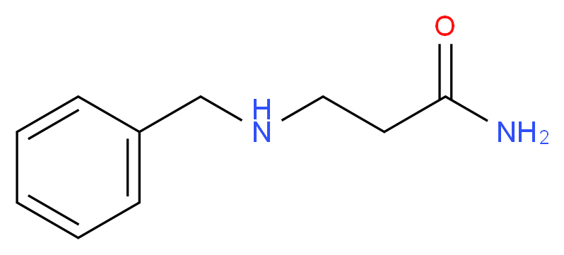 N~3~-benzyl-beta-alaninamide_分子结构_CAS_16490-80-5)