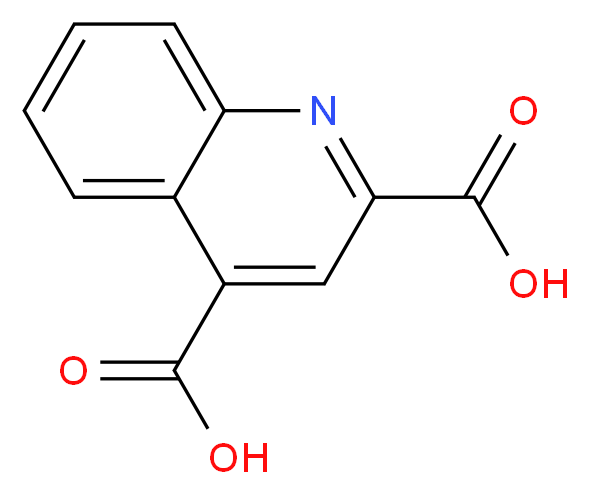 Quinoline-2,4-dicarboxylic acid_分子结构_CAS_5323-57-9)