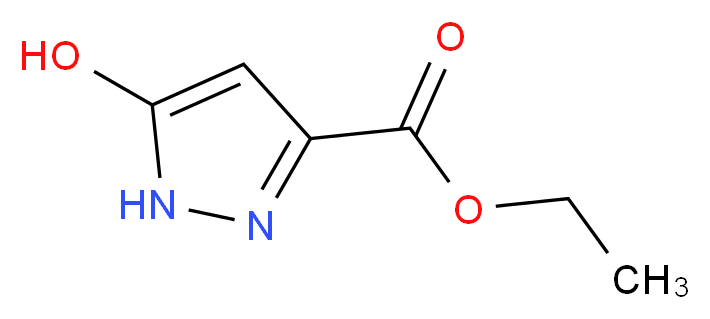 Ethyl 5-hydroxy-1H-pyrazole-3-carboxylate_分子结构_CAS_85230-37-1)