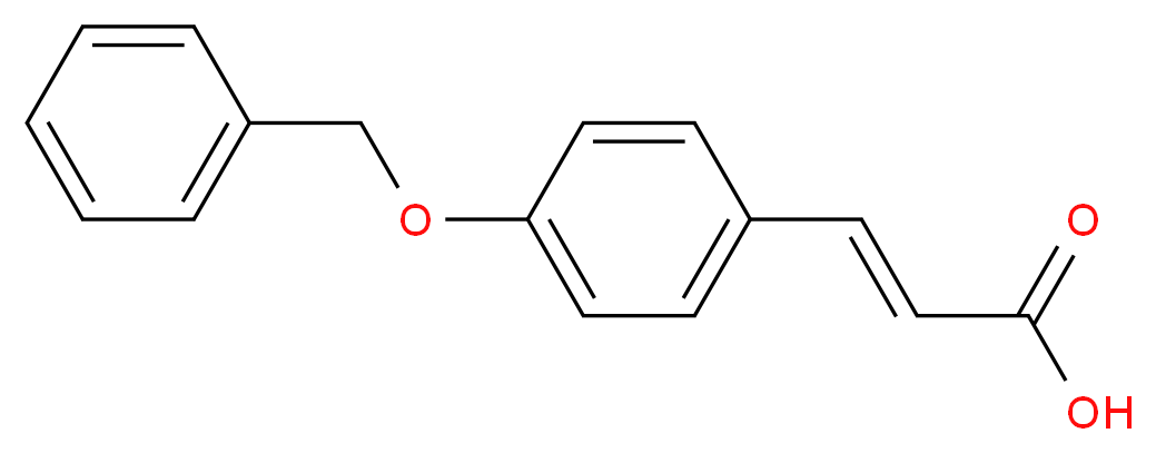 3-[4-(Benzyloxy)phenyl]acrylic acid_分子结构_CAS_6272-45-3)