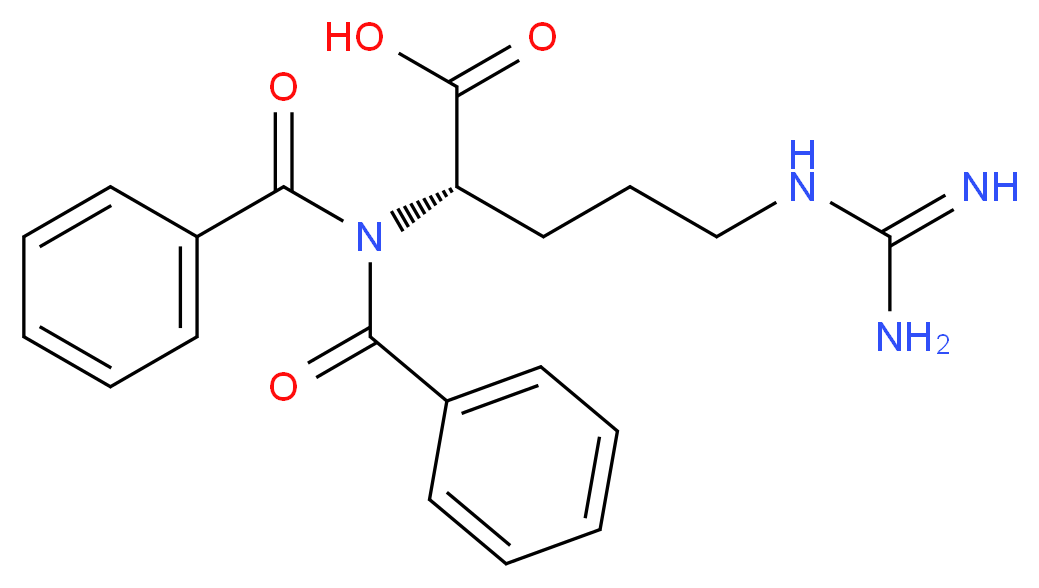 DIBENZOYL-L-ARGININE_分子结构_CAS_)