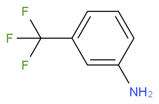 3-(三氟甲基)苯胺_分子结构_CAS_98-16-8)