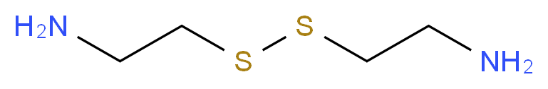 2-[(2-aminoethyl)disulfanyl]ethan-1-amine_分子结构_CAS_51-85-4