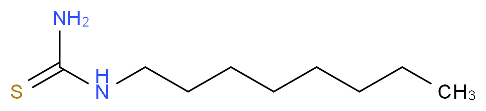 octylthiourea_分子结构_CAS_13281-03-3