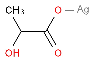 乳酸银_分子结构_CAS_128-00-7)