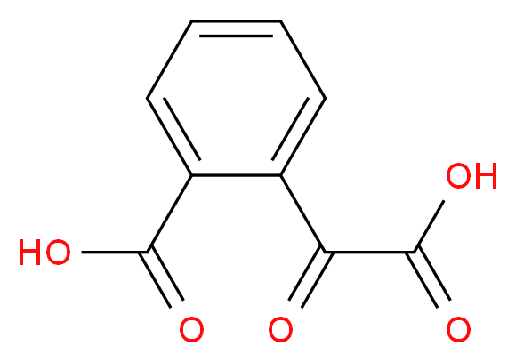 2-(Carboxycarbonyl)benzoic acid_分子结构_CAS_528-46-1)