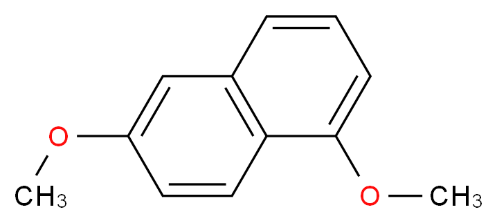 1,6-二甲氧基萘_分子结构_CAS_3900-49-0)
