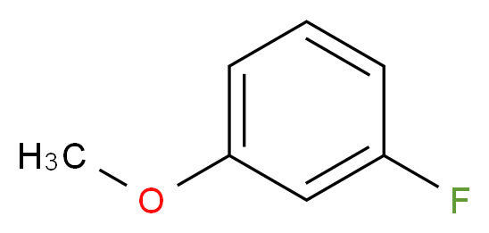 3-Fluoroanisole 99%_分子结构_CAS_456-49-5)