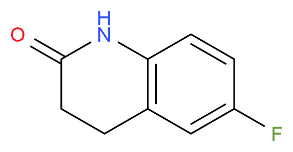 6-fluoro-3,4-dihydro-2(1H)-quinolinone_分子结构_CAS_75893-82-2)
