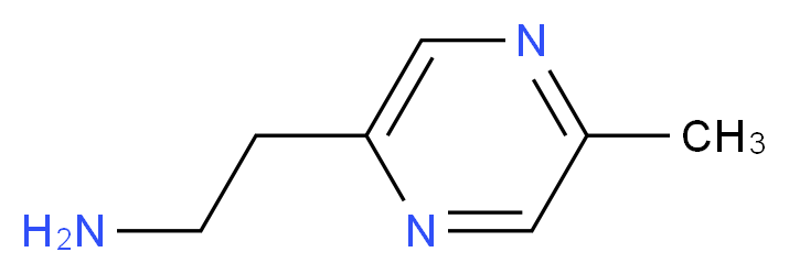 2-(5-methylpyrazin-2-yl)ethanamine_分子结构_CAS_1196153-02-2)