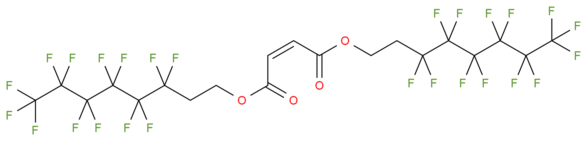 Bis(1H,1H,2H,2H-perfluorooctyl)maleate_分子结构_CAS_55003-96-8)