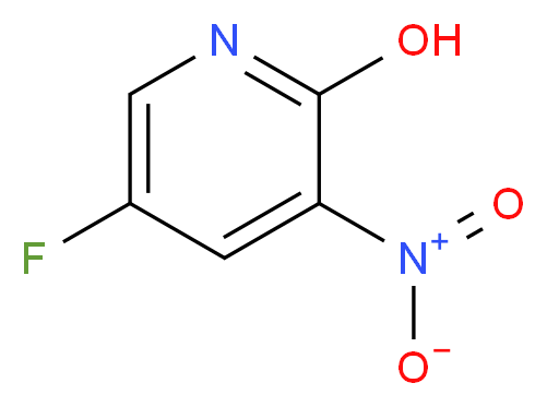 5-Fluoro-2-hydroxy-3-nitropyridine_分子结构_CAS_136888-20-5)