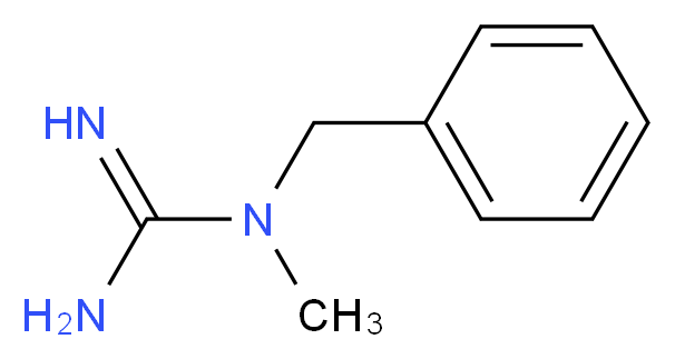 1-benzyl-1-methylguanidine_分子结构_CAS_7565-19-7)