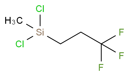 (3,3,3-Trifluoropropyl)dichloromethylsilane 97%_分子结构_CAS_675-62-7)