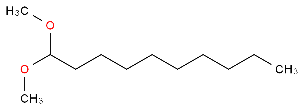 1,1-dimethoxydecane_分子结构_CAS_7779-41-1