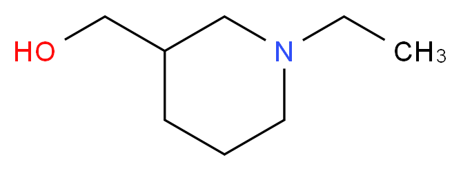 (1-ethylpiperidin-3-yl)methanol_分子结构_CAS_54525-19-8)