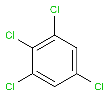 1,2,3,5-tetrachlorobenzene_分子结构_CAS_634-90-2
