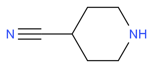 Piperidine-4-carbonitrile_分子结构_CAS_4395-98-6)