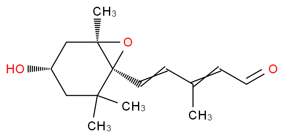 Xanthoxin_分子结构_CAS_8066-07-7)
