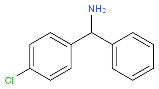 (4-chlorophenyl)(phenyl)methylamine_分子结构_CAS_28022-43-7)