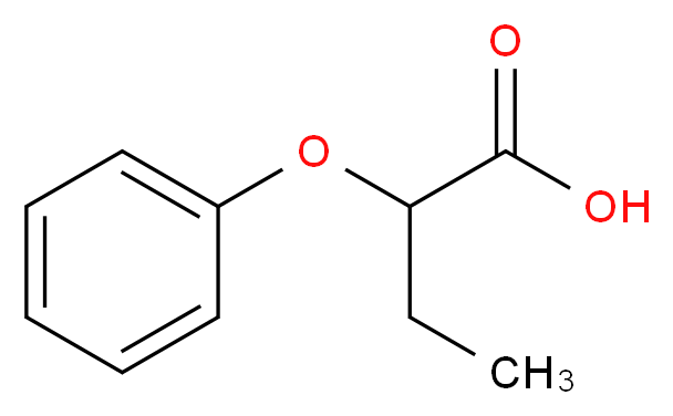 &alpha;-PHENOXYBUTYRIC ACID_分子结构_CAS_13794-14-4)