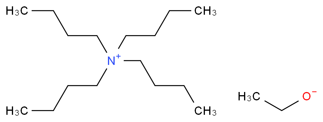 四丁基乙醇铵 溶液_分子结构_CAS_106303-37-1)