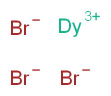 溴化镝(III), 超干_分子结构_CAS_14456-48-5)