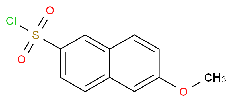 6-methoxy-2-naphthalenesulfonyl chloride_分子结构_CAS_56875-59-3)