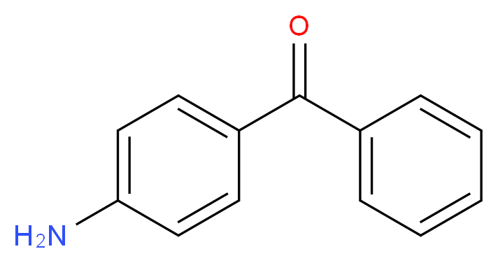 4-氨基二苯甲酮_分子结构_CAS_1137-41-3)