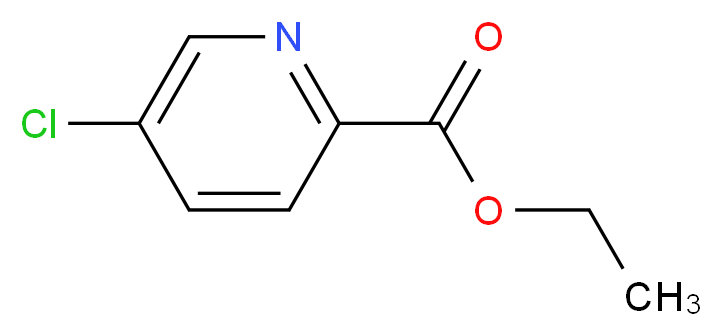 ethyl 5-chloropyridine-2-carboxylate_分子结构_CAS_128072-93-5