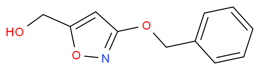 (3-(Benzyloxy)isoxazol-5-yl)methanol_分子结构_CAS_123320-44-5)